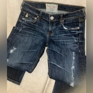 Big Star Liv boot, cut jeans by Buckle 28R